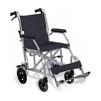 Comprar silla de ruedas de plegables de Acero








